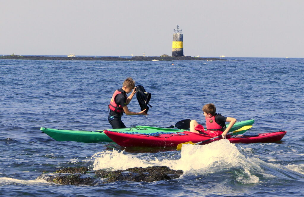 Photo kayak de mer